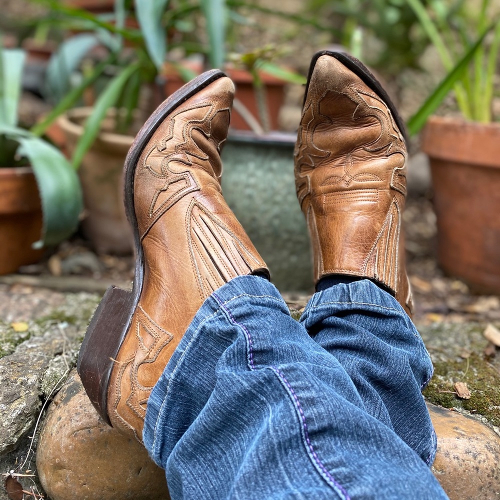 Brown Leather Ankle Boots